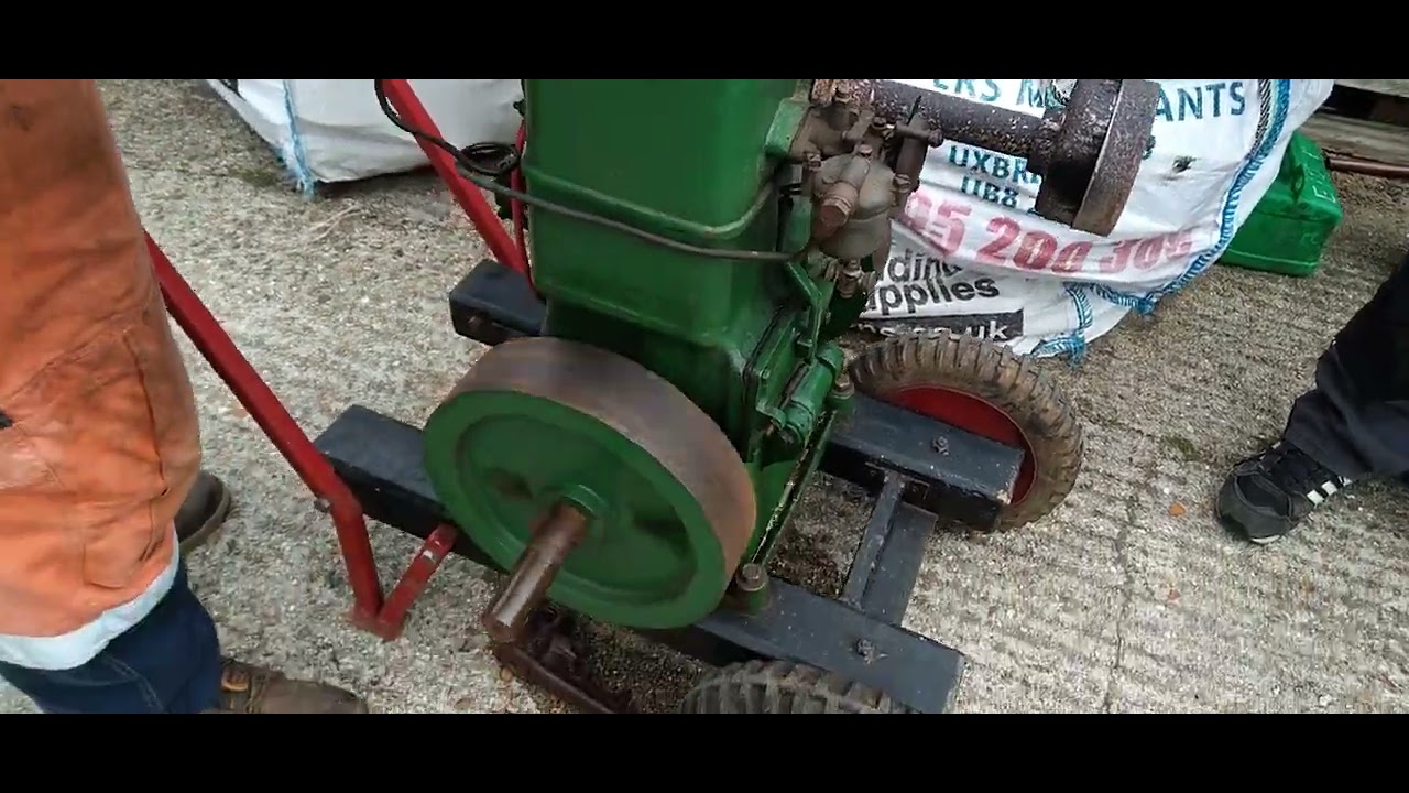 BAMFORD STATIONARY PETROL ENGINE AND A HORNET