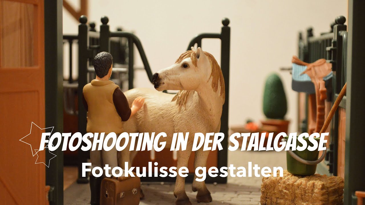 Verwandle deine Stallgasse in eine Fotokulisse! - Schleich🐴⎢Modellpferde📷