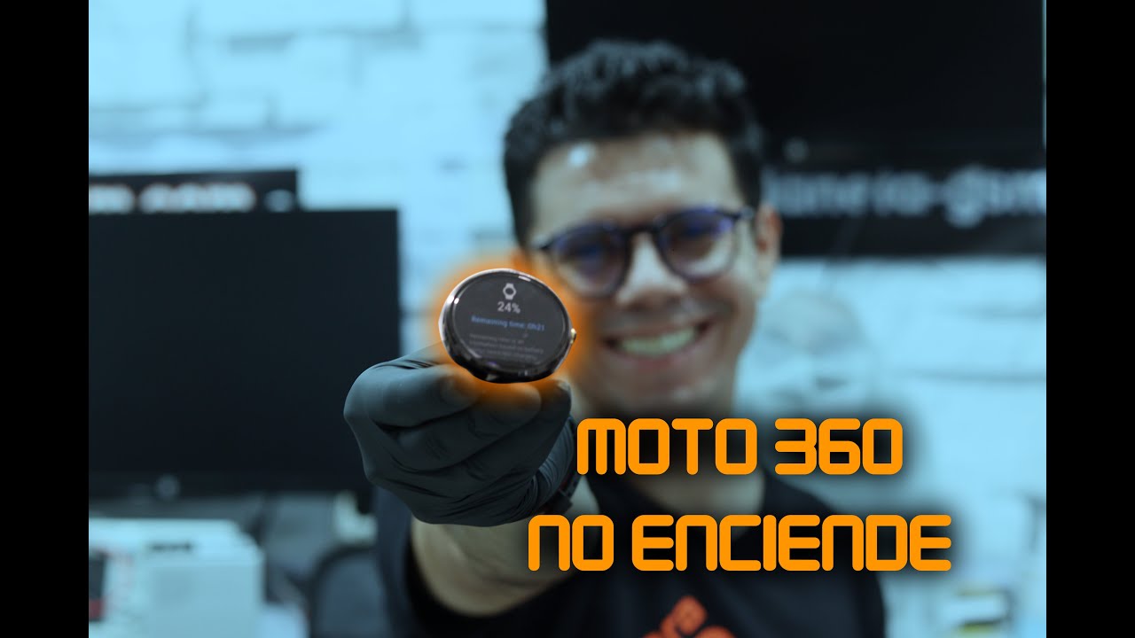 Smartwatch Moto 360, no enciende. Master class