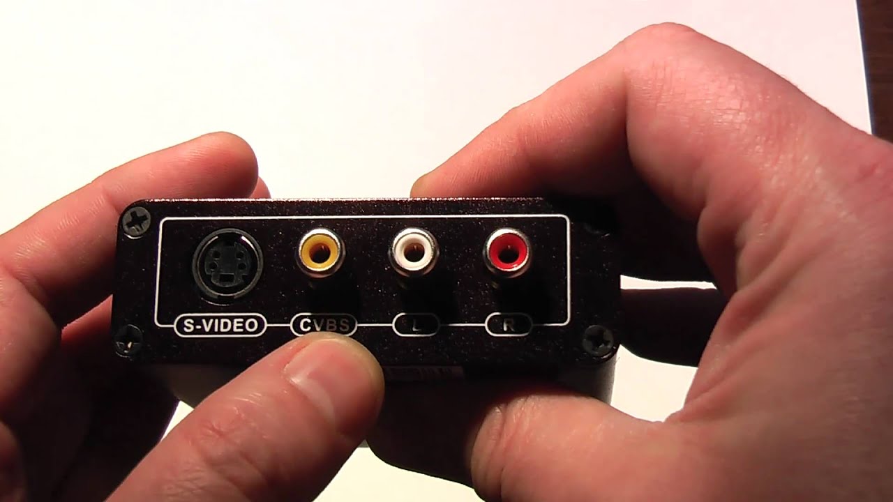 Конвертер сигнала с HDMI на композитный сигнал или S-Video