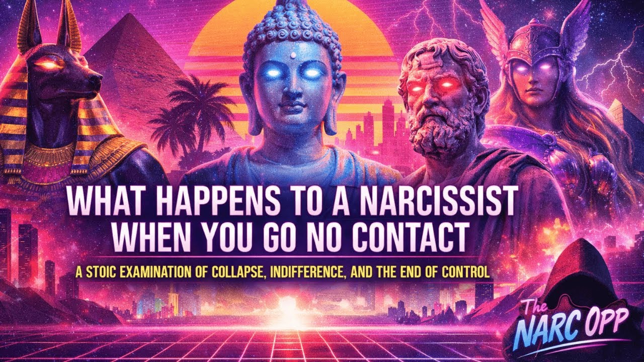 What Happens to a Narcissist When You Go No Contact (A Stoic Breakdown) #FYP #Narctok