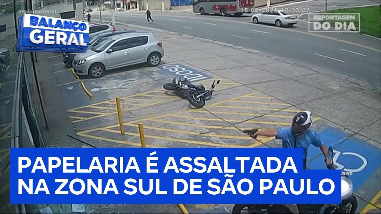 Reportagem do Dia: Criminosos são recebidos a tiros após tentarem roubar papelaria pela segunda vez