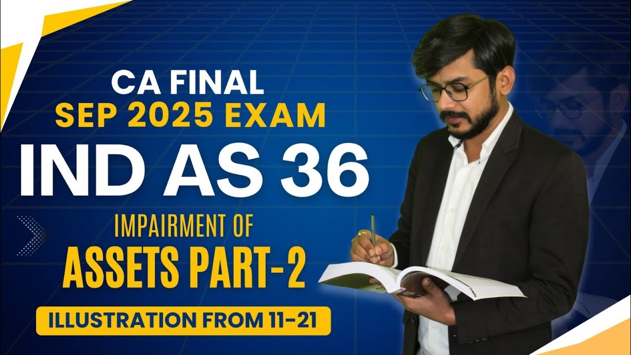 IND AS 36 Illustration From 11-21 || CA Final Sep 2025