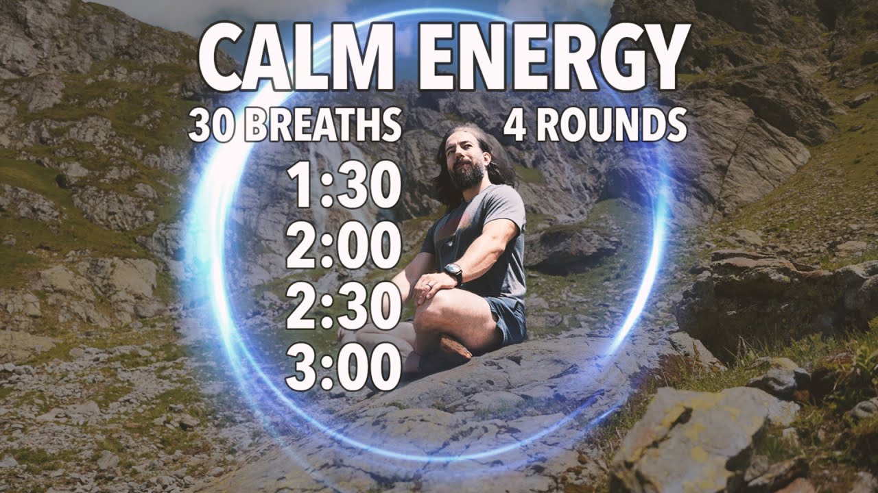 Guided Deep Breathing: 4 Rounds Minimal Talking (Advanced)