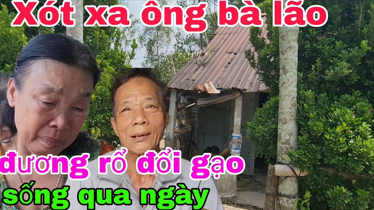 Nỗi đau tột cùng của cô chú kiếm gạo ăn từng ngày sống trong căn nhà rách nát. Thiện Tâm 