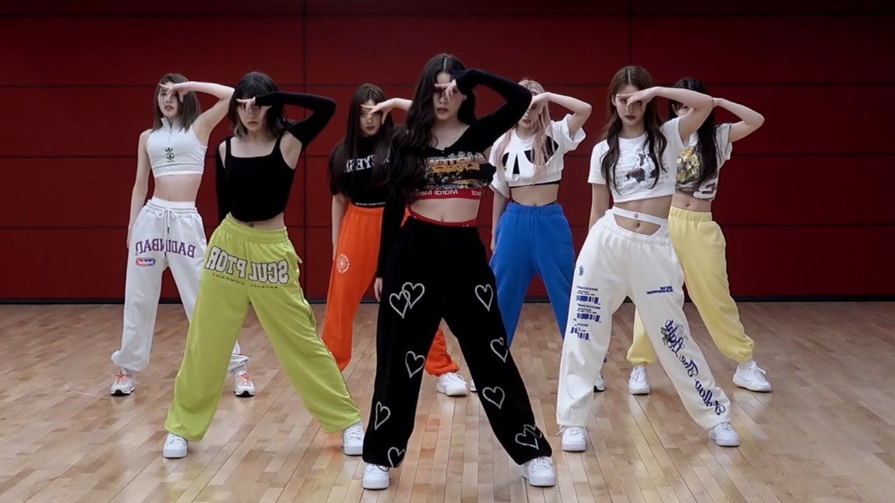 NMIXX - 'TANK' Dance Practice Mirrored [4K]