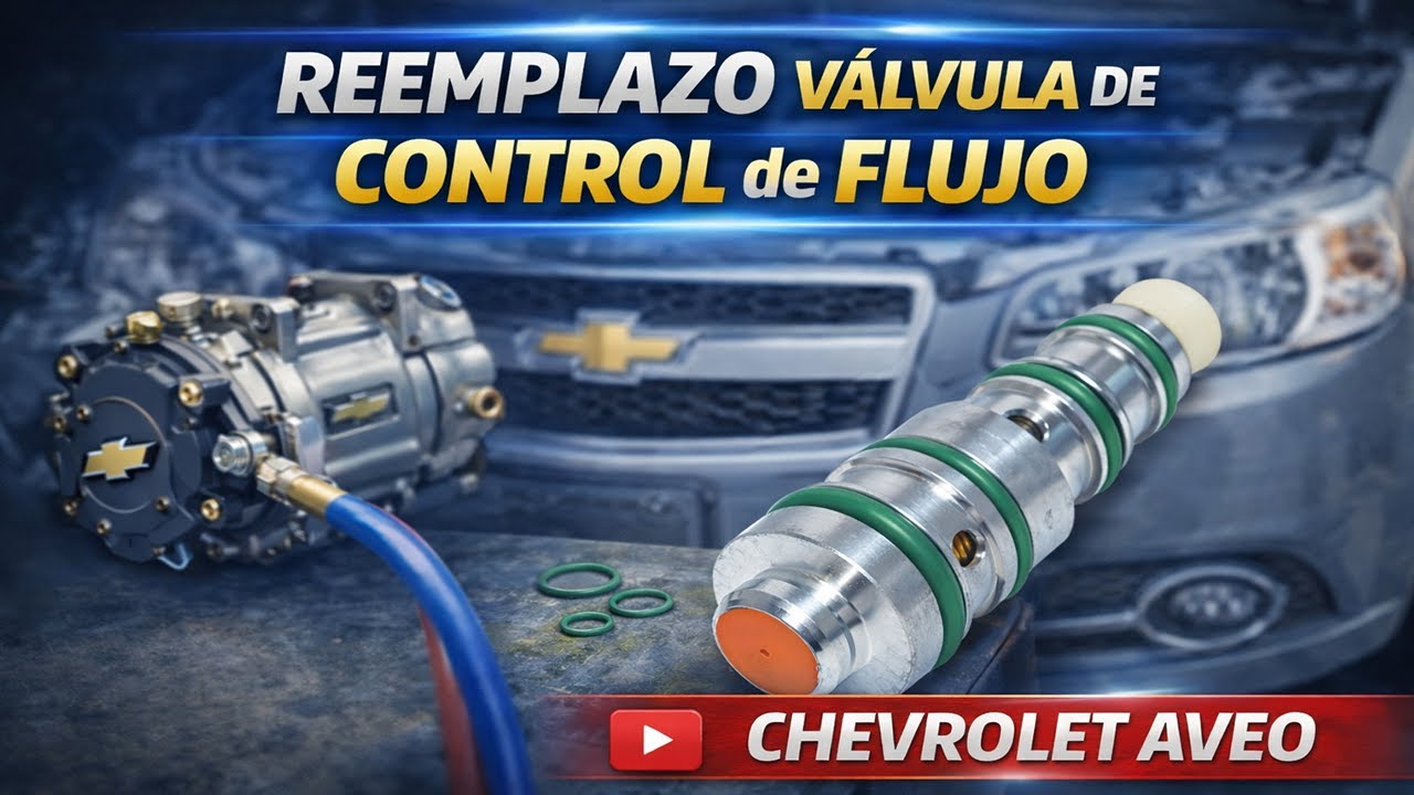 Cambio de valvula POA en Chevrolet Aveo