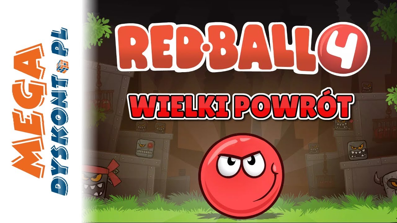 RED BALL 4 🔴 WIELKI POWRÓT CZERWONEJ KULI 😍 NOWE PRZYGODY ❤️ #redball4