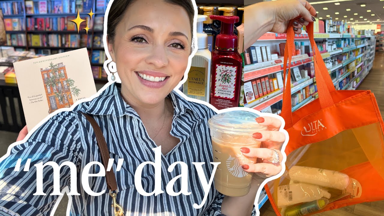 По делам + День для себя ✨ ULTA, Barnes & Noble, Target, Old Navy, Bath & Body, Carters