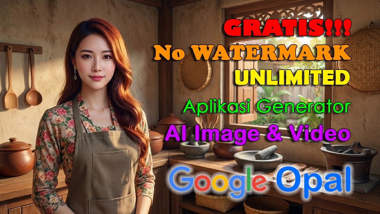 GRATIS! No WATERMARK & UNLIMITED | Aplikasi Generator Gambar dan Video AI