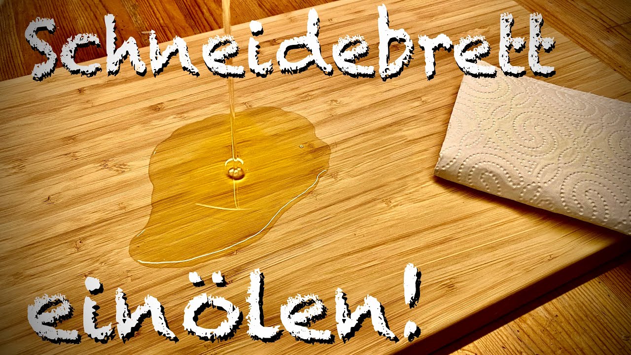 neues Schneidebrett &ouml;len Holzbrett &ouml;len Bambusbrett ein&ouml;len Schneidebrett aus Holz ein&ouml;len Bambus