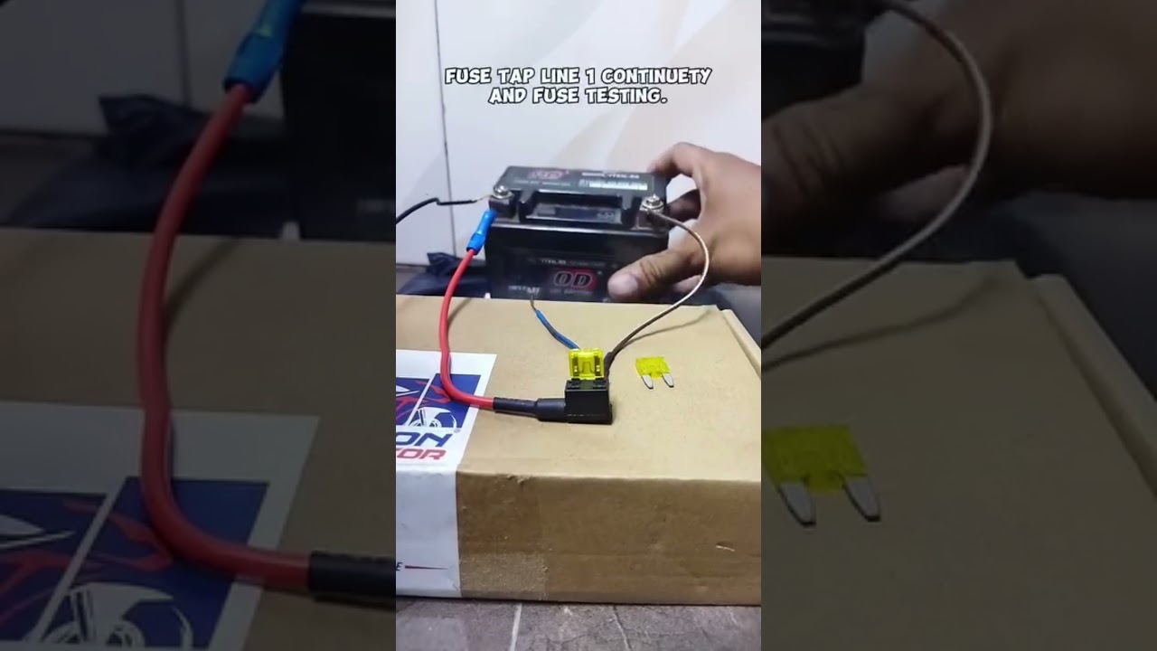 Fuse tap line 1 continuety and fuse testing. #shortvideo #fuse #ideas #likeandsubscribe #shorts