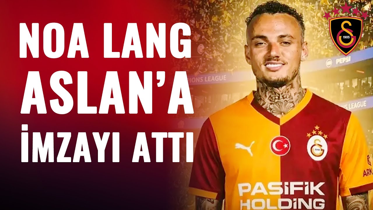 Noa Lang Galatasaray'da! Emre Kaplan Sarı - Kırmızılılara Müjdeyi Verdi!