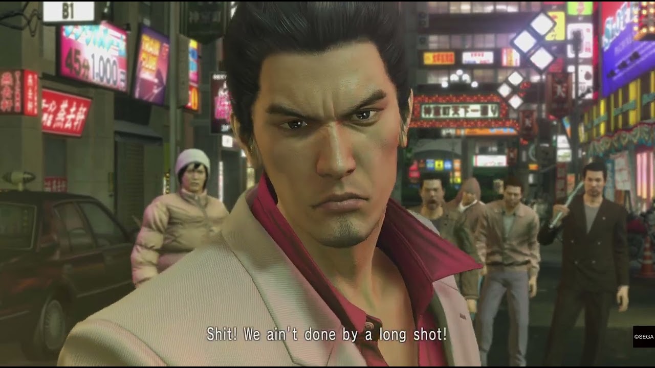 Yakuza Kiwami 1 finale the end of battle for the first time