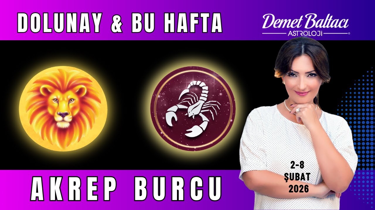 AKREP Burcu 🔥 Haftalık Yorum & Dolunay Sizi Nasıl Etkileyecek? 🔥 #Astroloji #dolunay #akrepburcu