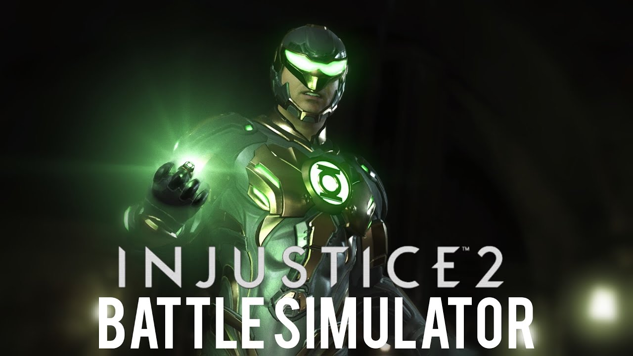 INJUSTICE 2 Green Lantern (Tournament Shader) Battle Simulator