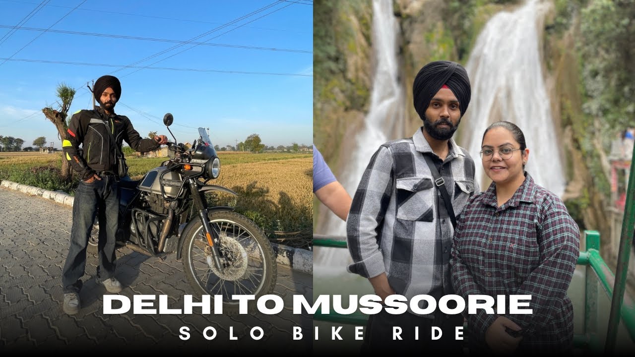 Delhi to Mussoorie by bike | Uttarakhand Road Trip | #2025 | #uttarakhand #travelvlog
