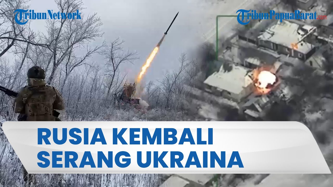 RUSIA KEMBALI HAJAR UKRAINA Sehari sebelum Perundingan Damai Berlangsung