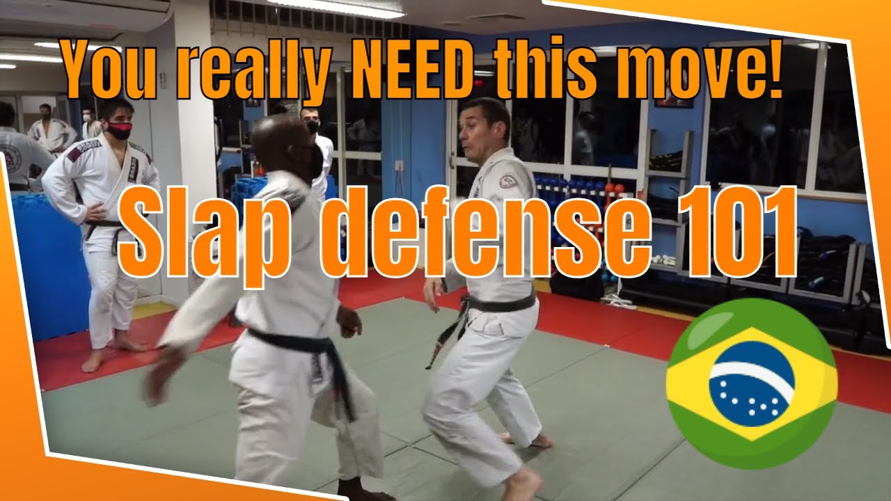 BJJ Slap Defense 101💥 Jean Vandesteen Basic BJJ Slap Defense⛔