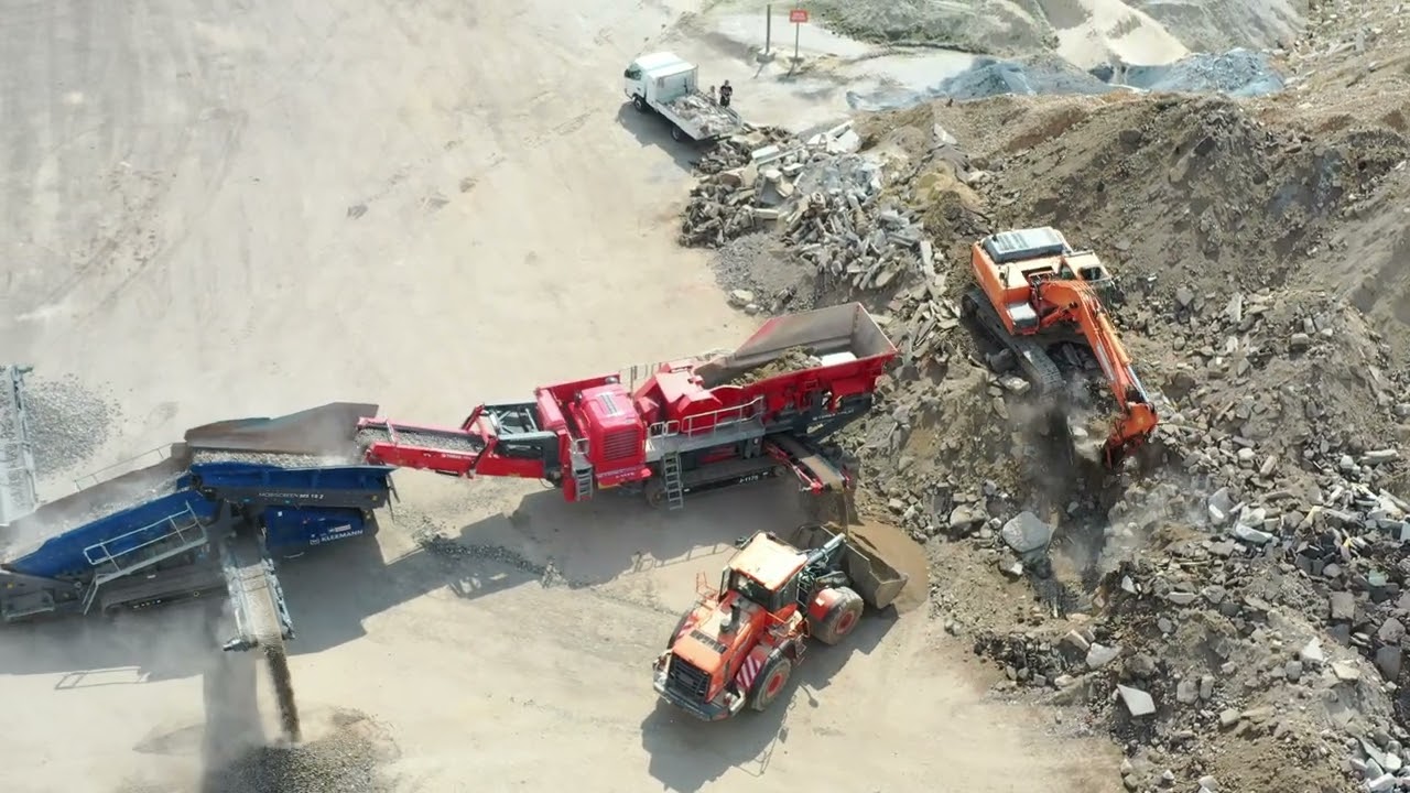 Concasseur Finlay J1175 recyclage gravats