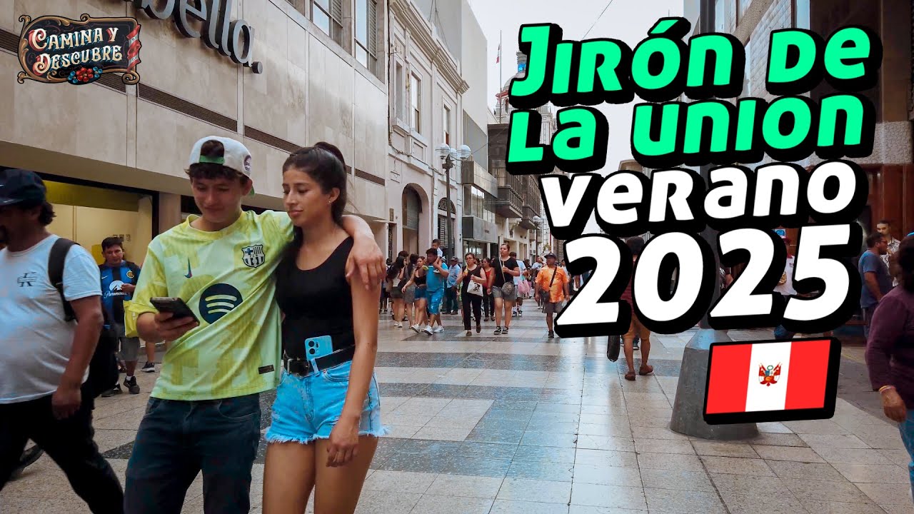¡INCREÍBLE! Así luce el Jirón de la Unión en pleno 2025 😱🔥