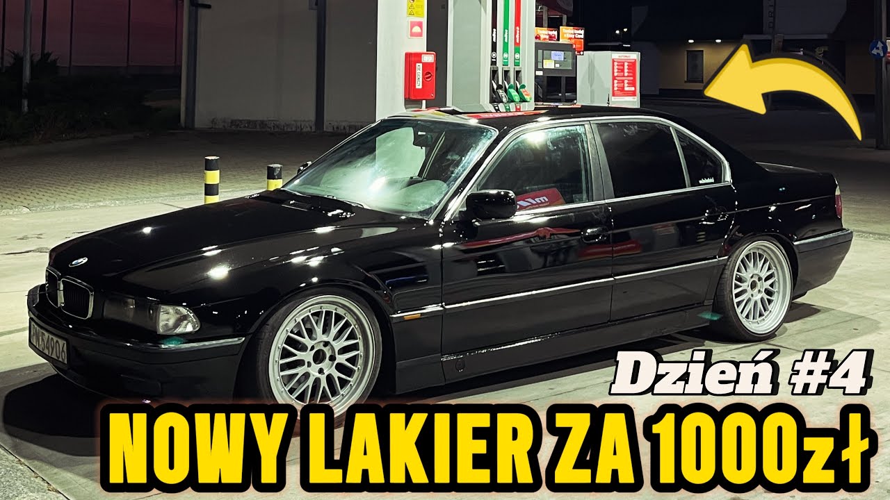 #4 MY WINTER GRUZ - MALUJE GRUZA BMW E38 (LAKIERNIK PŁAKAŁ JAK OGLĄDAŁ)