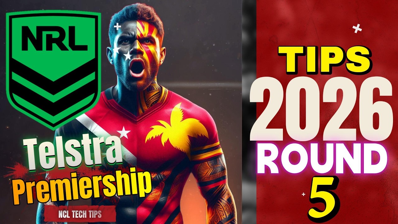 NRL 2026 Round 5 Predictions 🔥 | 1-12 & 13+ Margin Tips by NCL TECH
