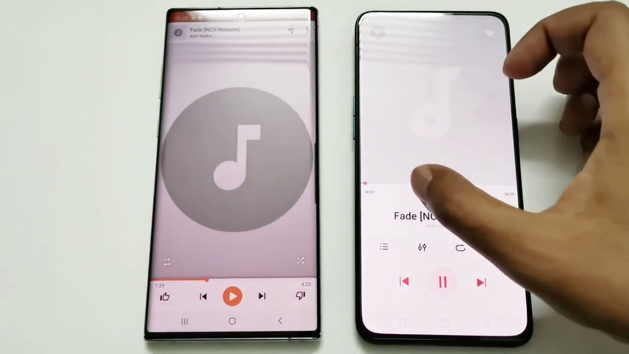 Samsung Galaxy Note 10+ vs OPPO Reno 10x Zoom - SPEAKER TEST