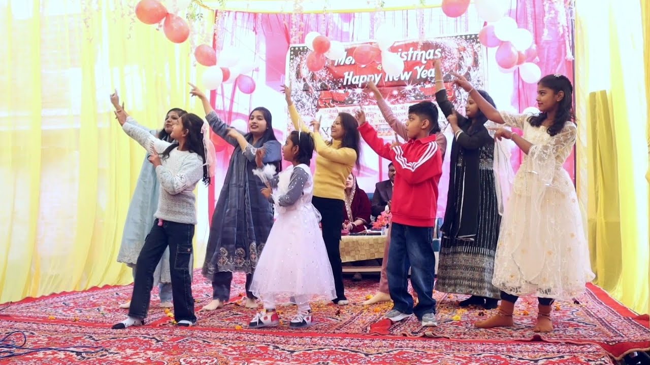 Nacho Gao Dance 🔥 Anand Prarthna Bhavan Ramnagar Karnal | Pastor Somnath Ministry | Christian Dance