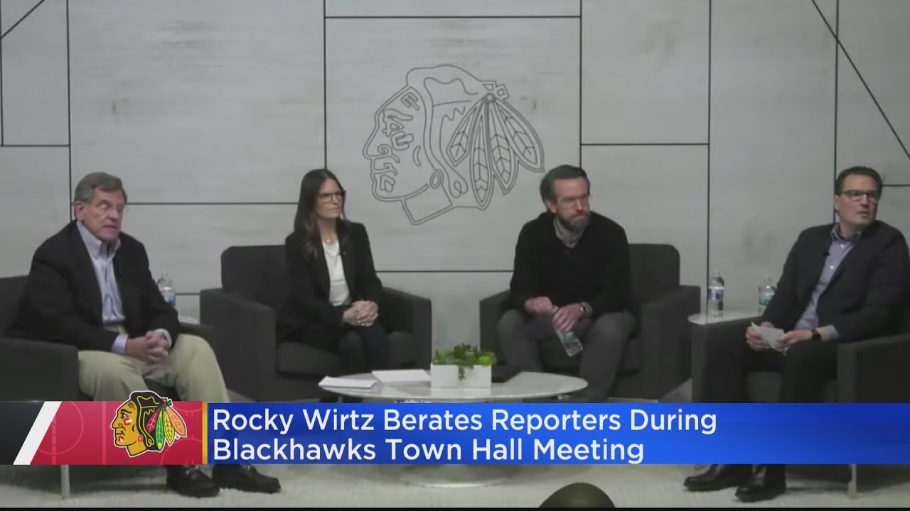 Rocky Wirtz Faces Backlash After Berating Reporters During Blackhawks Townhall Meeting
