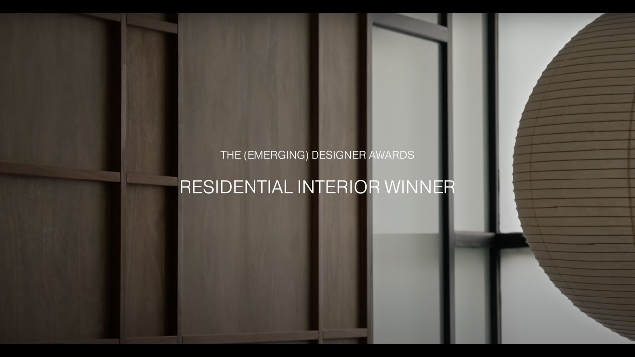 Tanev Muir Architects named Winner of Residential Interior at The (Emerging) Designer Awards 2024