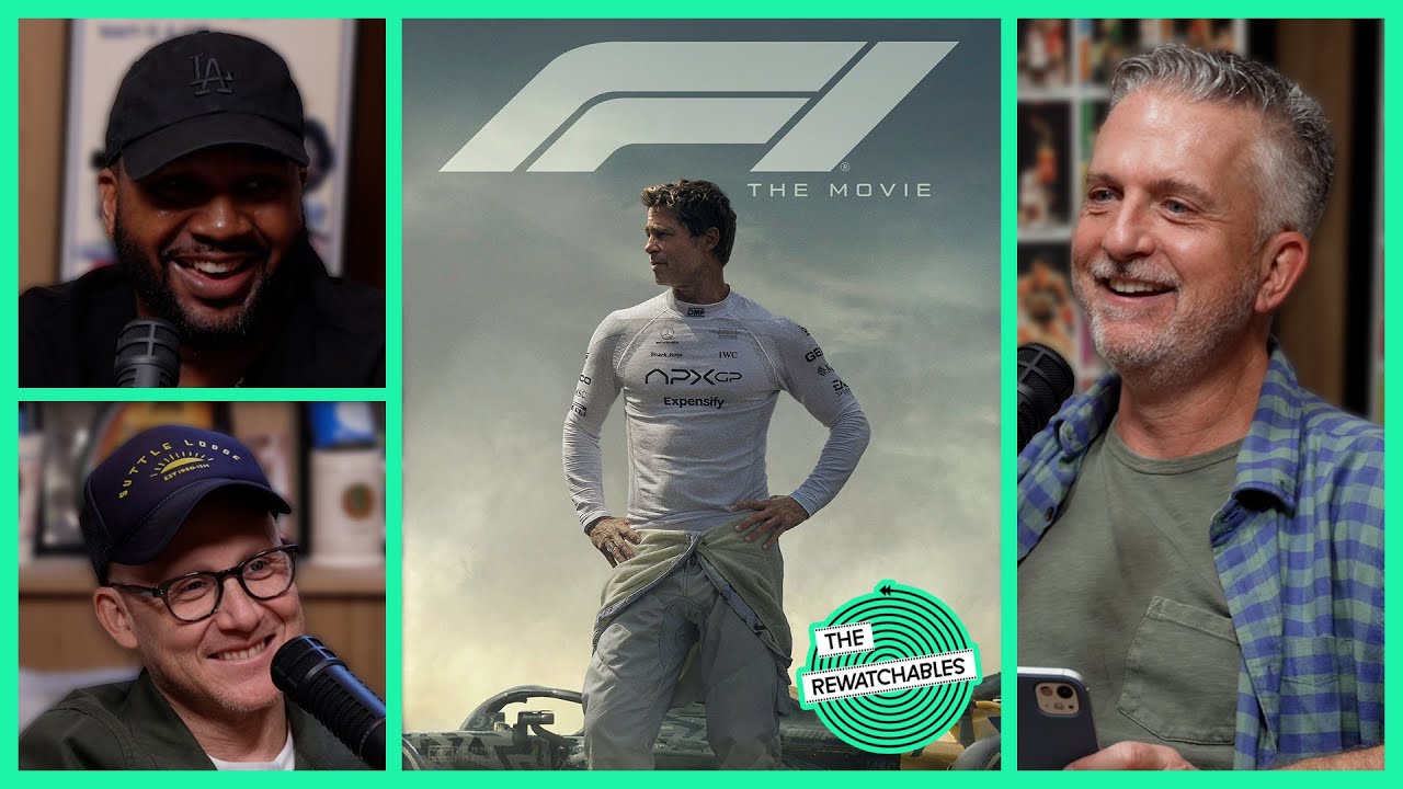 &lsquo;F1&rsquo; With Bill Simmons, Chris Ryan, and Van Lathan | The Rewatchables