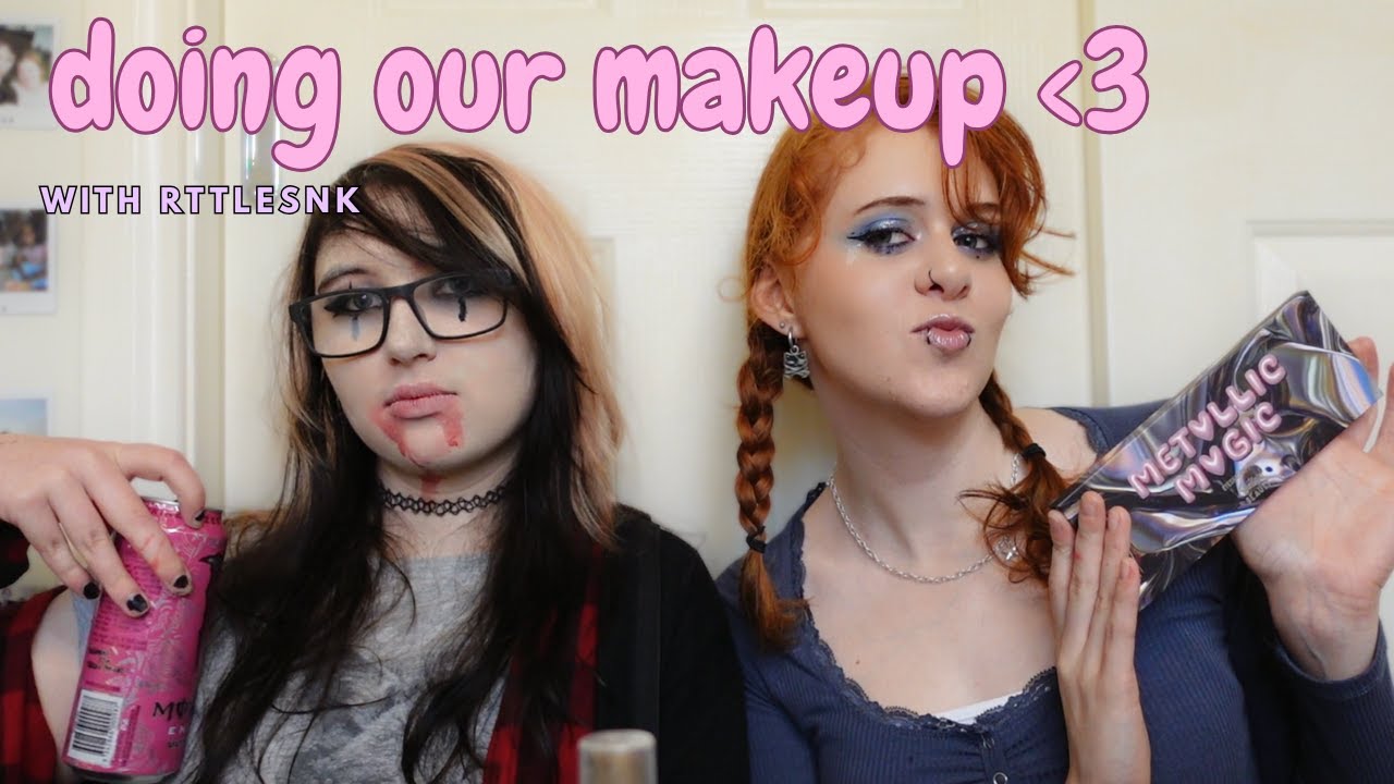 clown vs glam makeup