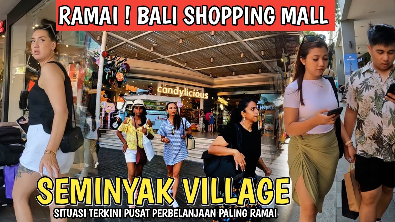 PUSAT BELANJA DAN TEMPAT NONGKRONG DI SEMINYAK !  SEMINYAK VILLAGE BALI