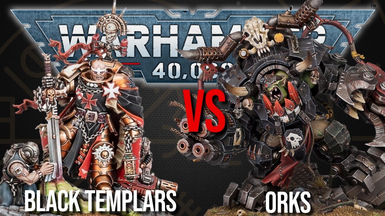 HELSREACH - Black Templars Vs Orks - Warhammer 40k 10th Edition
