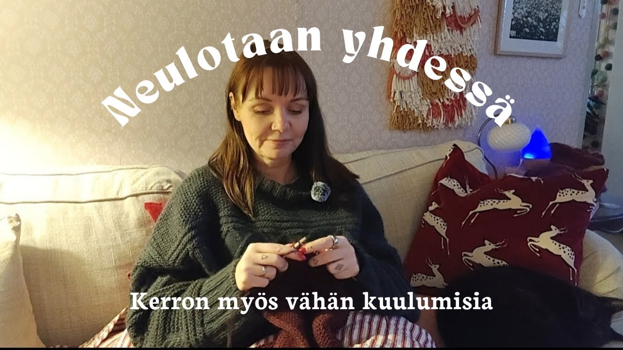 Neulotaan yhdessä | Joulukuu 25 | Villaa ja vihreää teetä