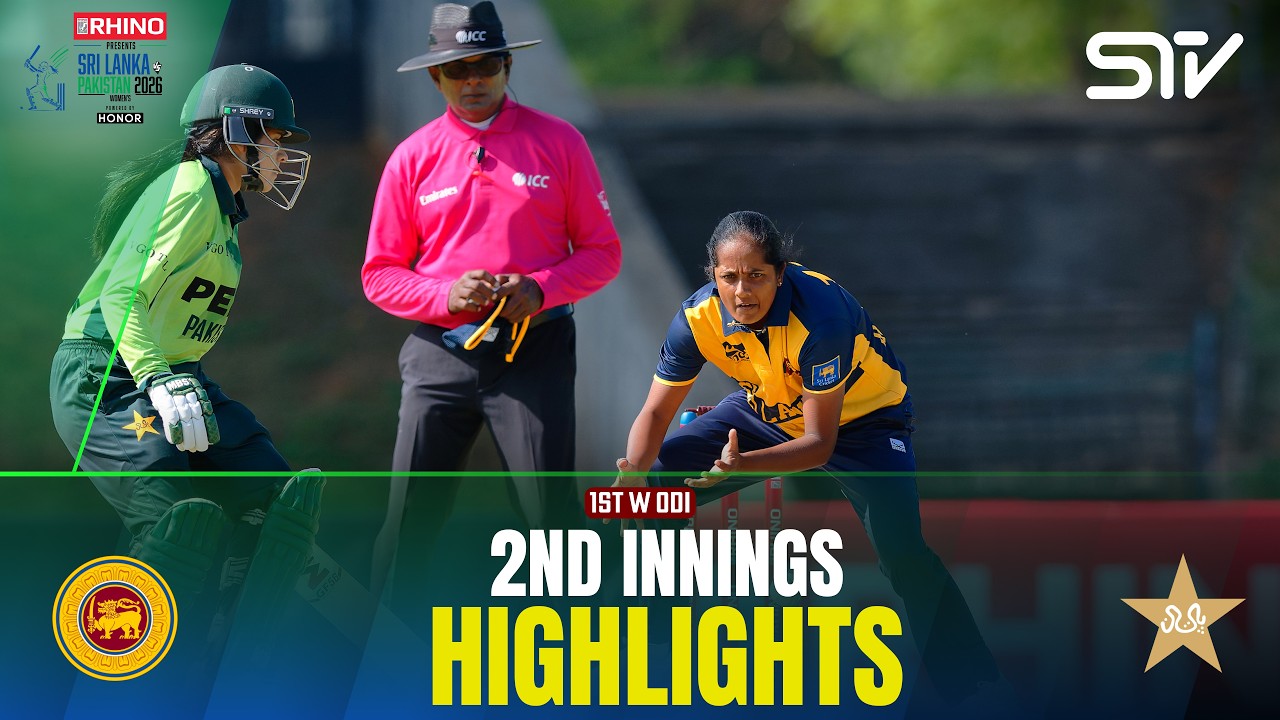 2nd Inning Highlights | Sri Lanka Women v Pakistan Women | Match 01 | ODI Series 2026 | M9l1K