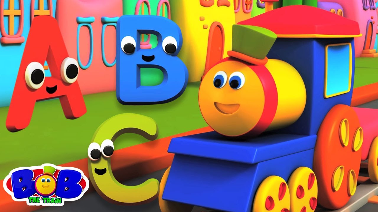 Xe lửa bob cuộc phiêu lưu bảng chữ cái + bộ sưu tập vần điệu trẻ em