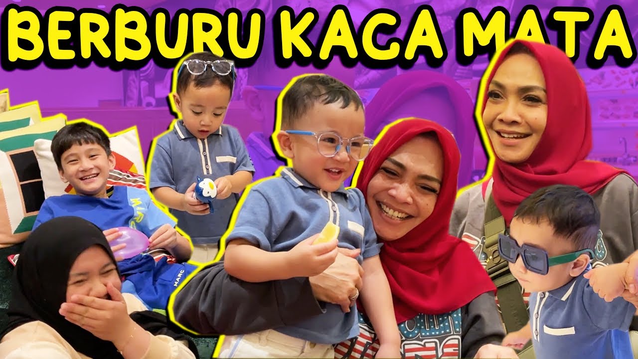 BERBURU KACA MATA DI MALL !! MAMA RIETA NEMENIN RAYYANZA SHOPPING @RansEntertainment