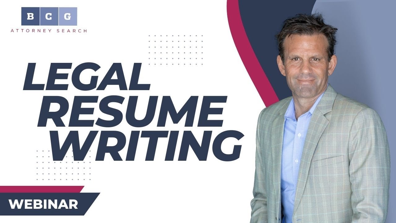 How Attorneys and Law Students Should Write a Legal Resume. Examples, Suggestions & Resources.