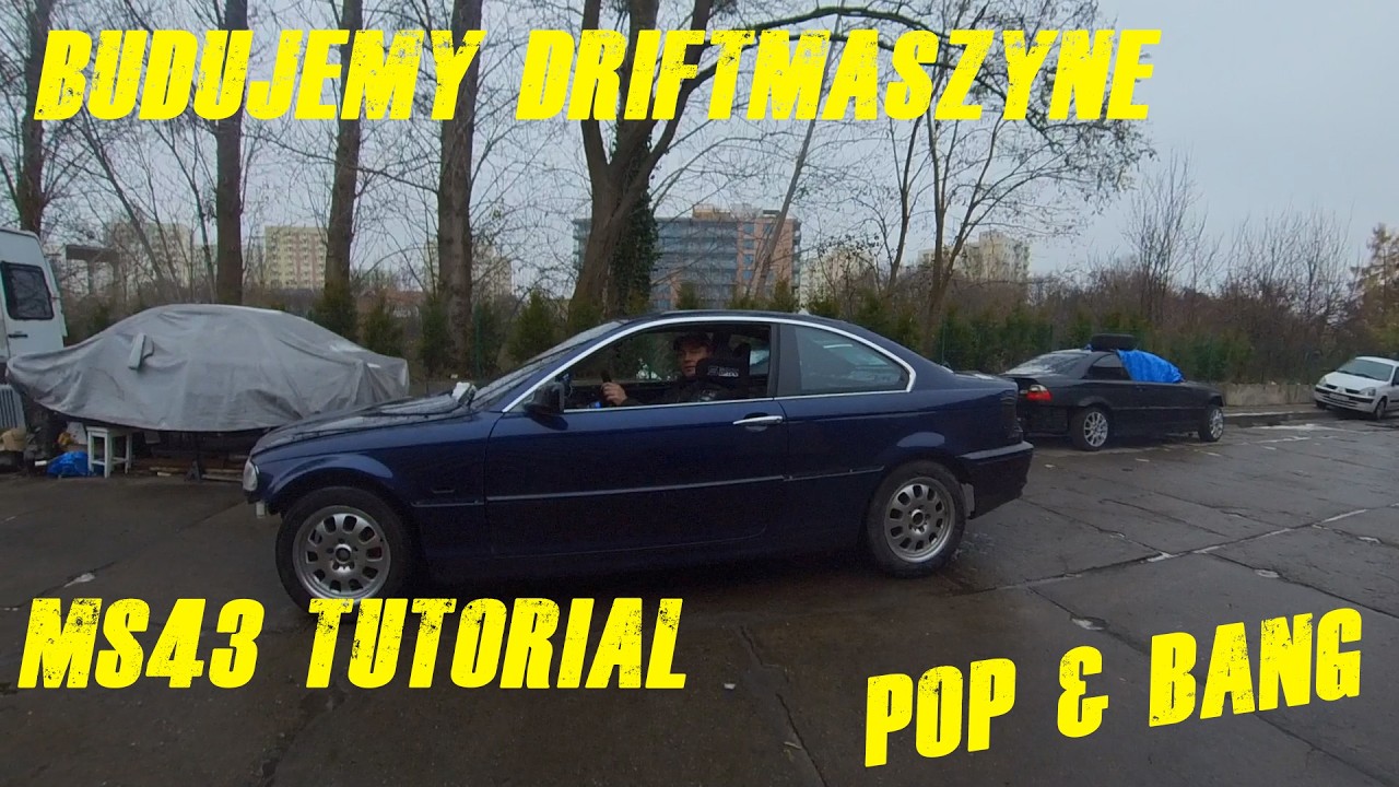 BMW E46 Driftow&oacute;z | Programowanie MS43: Hard Limiter i Pop & Bang | DMW Moto TV
