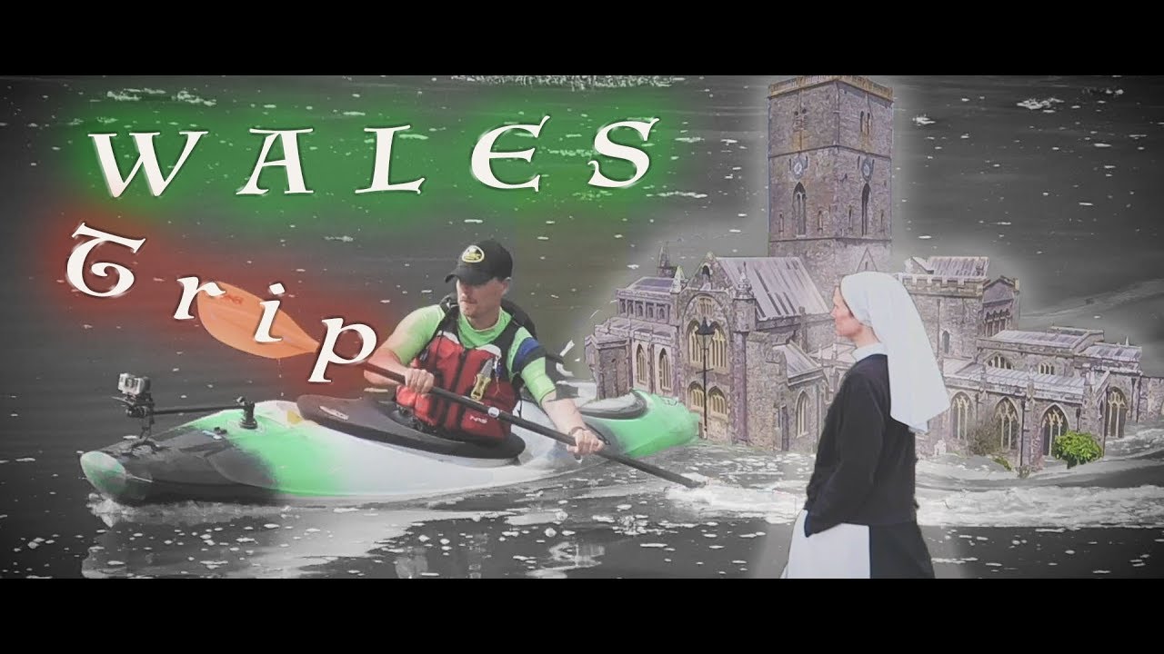 My Visit to Wales. castles, kayaking, Monasteries and nuns.