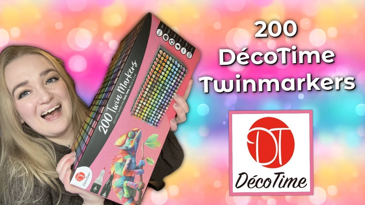 200 DÉCOTIME TWINMARKERS || Swatch & Review