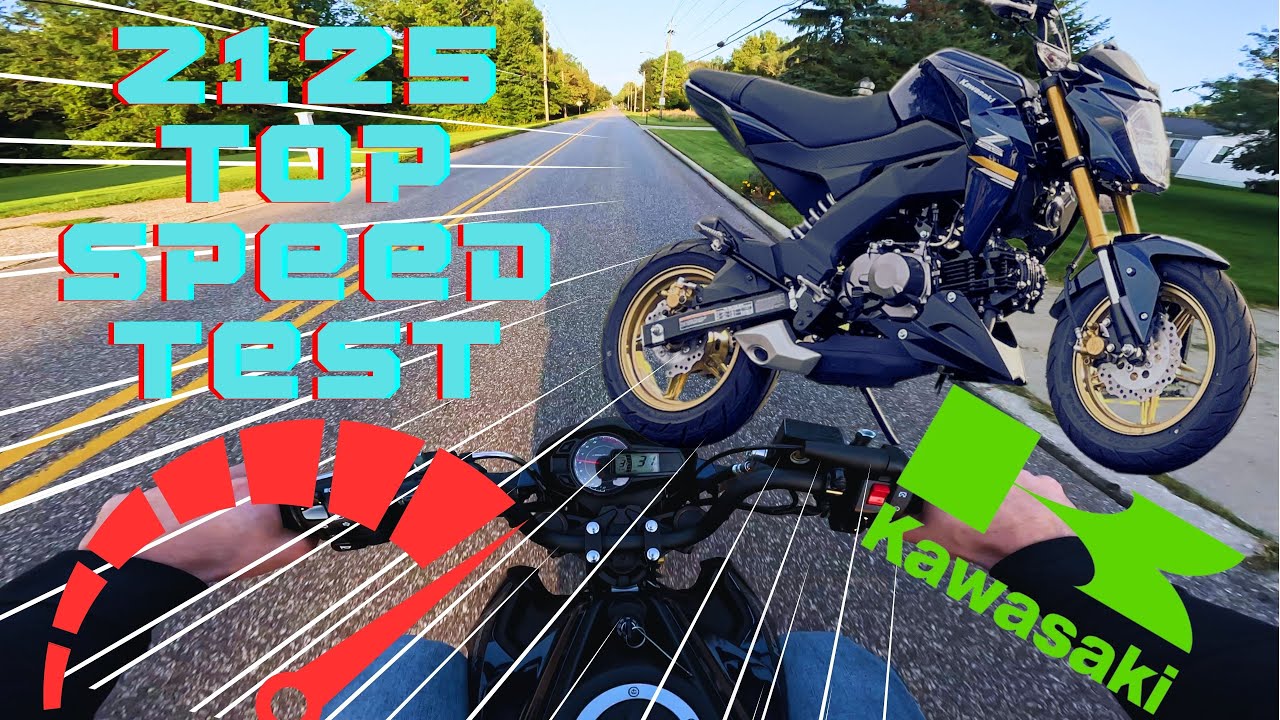 How Fast Can The Z125 Go? Z125 Top Speed Test