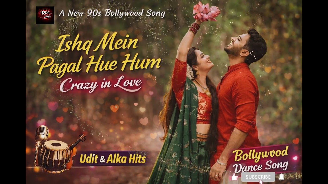 💞Ishq Mein Pagal Hue Hum | 90s Bollywood Romantic❤️ Dance Song | Melody Love Song💞