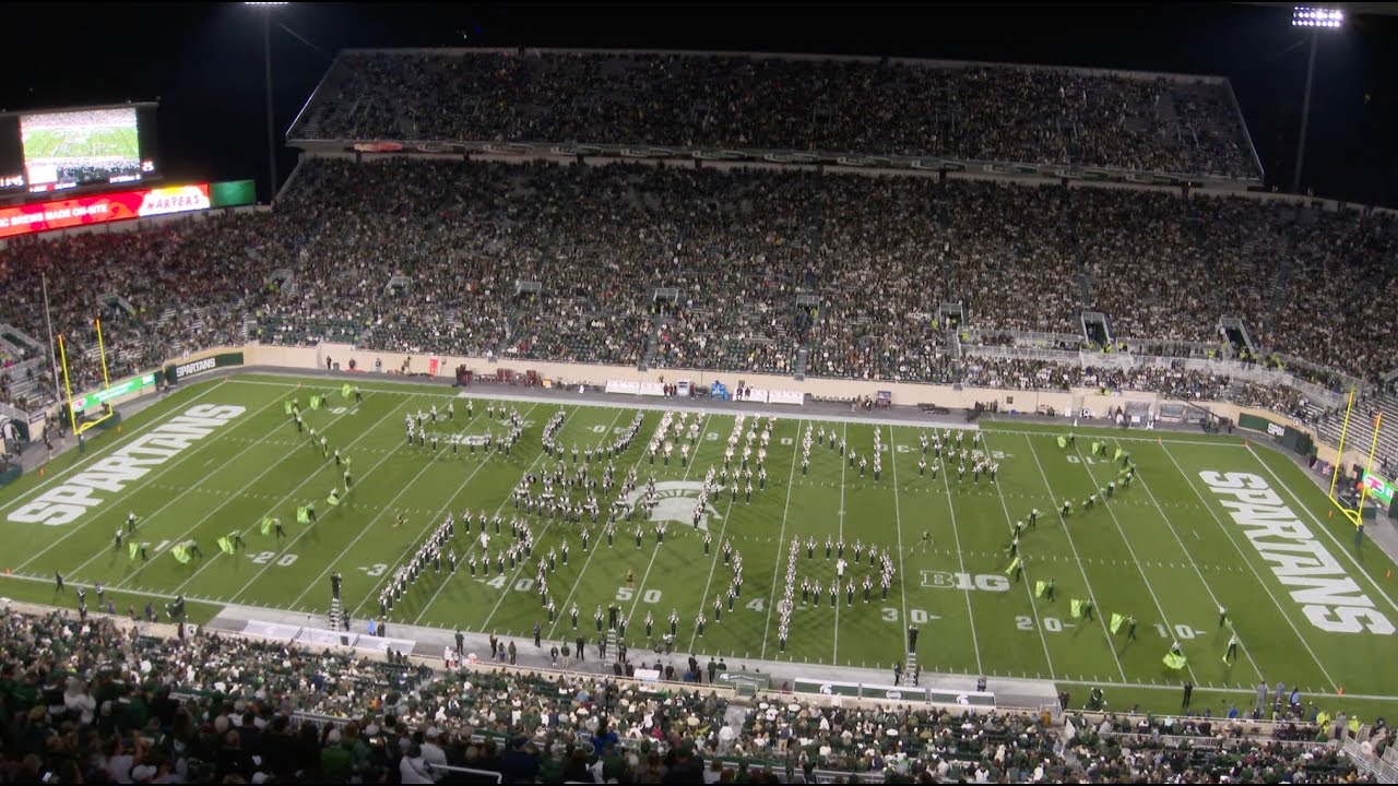 Spartan Marching Band: Halftime | 9.6.2025 - MSU vs. Boston College