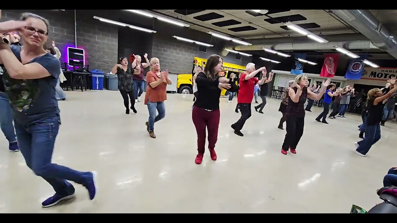 Jai Ho line dance.