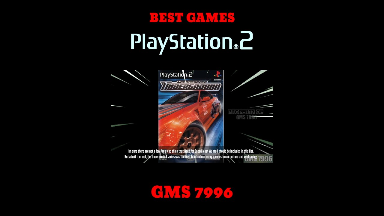 BEST GAMES PS2 Part 8 || GMS 7996 || #shorts #short #gameps2 #game #games
