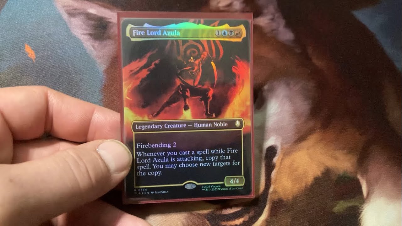 MTG - Fire Lord Azula Commander deck explained 