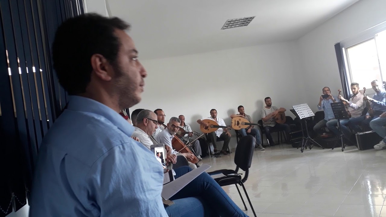 حصة تدريبية في فاس  مع جوق عبد الكريم الرايس  برآسة الاستاذ المقتدر بريول واداء-  حكيم خزران